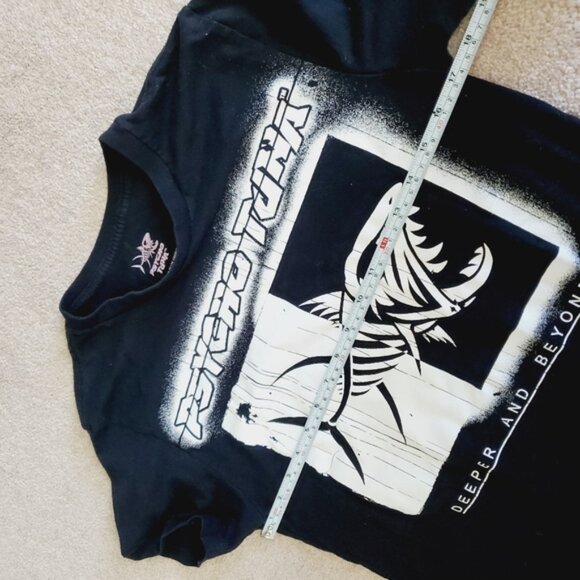 Psycho Tuna Black Graphic Retro Streetwear Urban Tee S - Picture 5 of 8